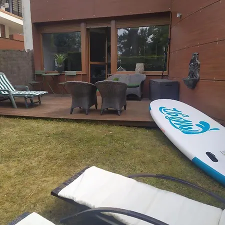 Apartment Con Jardin En La Playa De Barro
